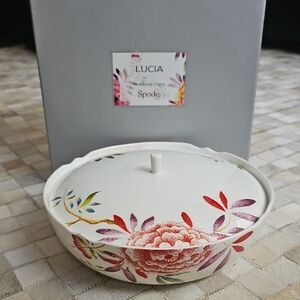 Spode Lucia Floral Covered Serving Dish 1.7 L